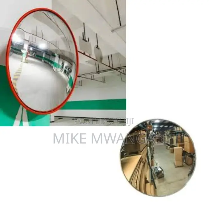 Impact-Resistant Convex Mirror