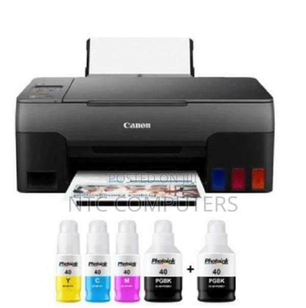 Canon Pixma G2410 A4 3-in-1 Multifunction Ink Tank - thumbnail 2