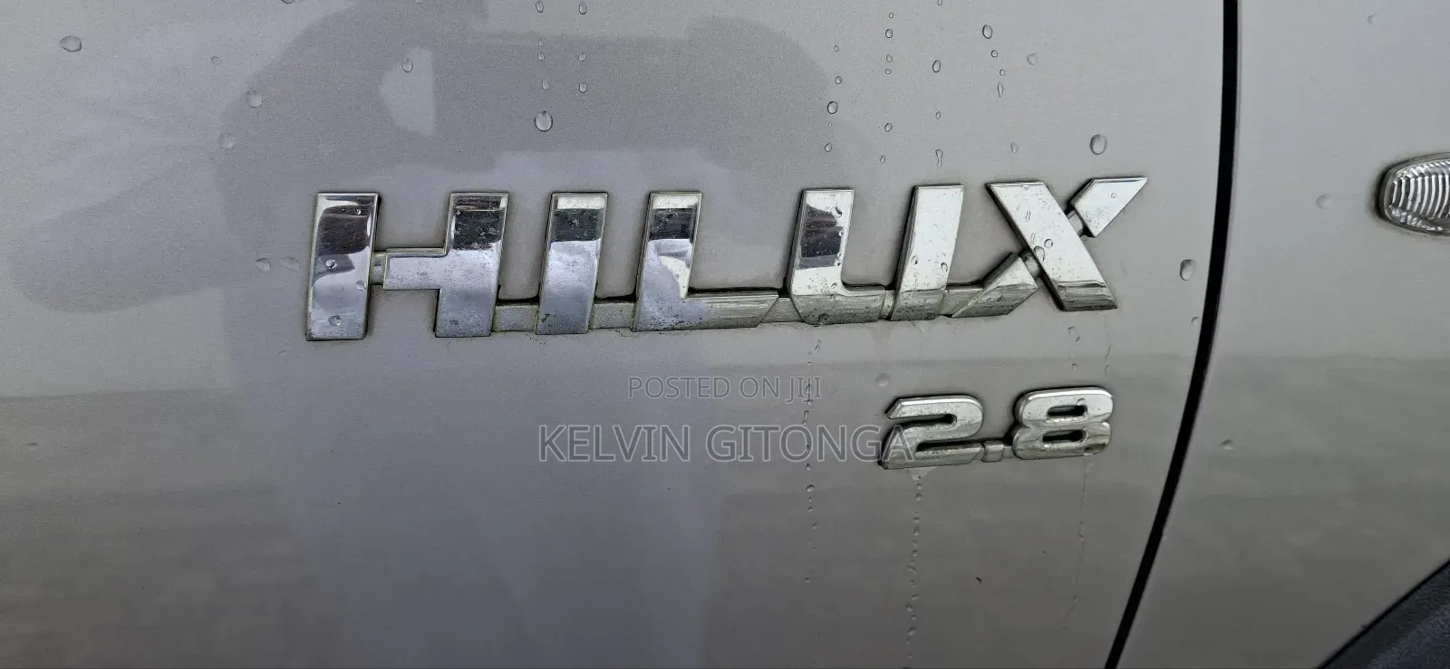 Toyota Hilux 2018 Silver
