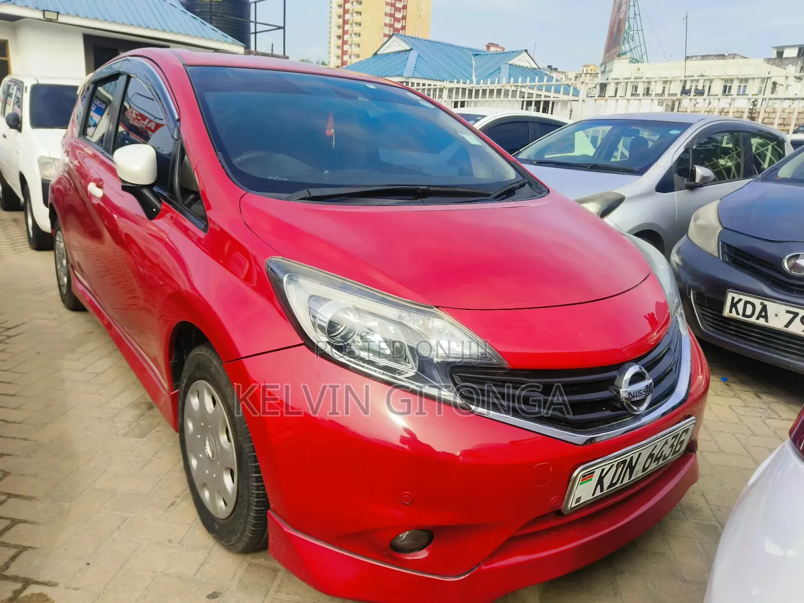 Nissan Note 2016 Red