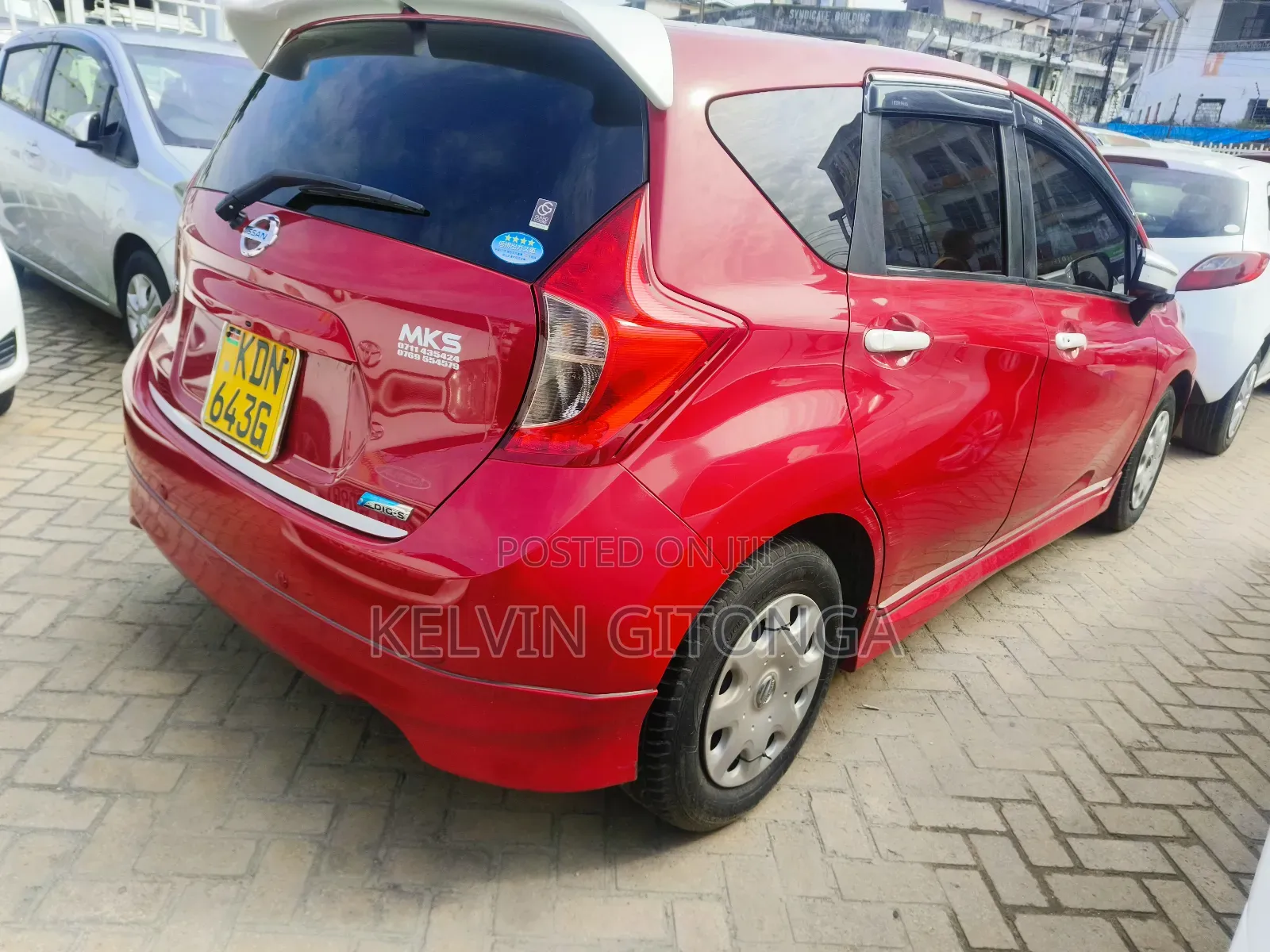 Nissan Note 2016 Red
