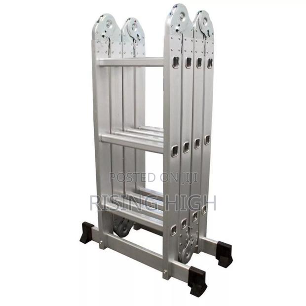 12 in 1 Foldable Ladder – Aluminum Build - main view