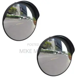 Heavy-Duty 160° Convex Safety Mirror