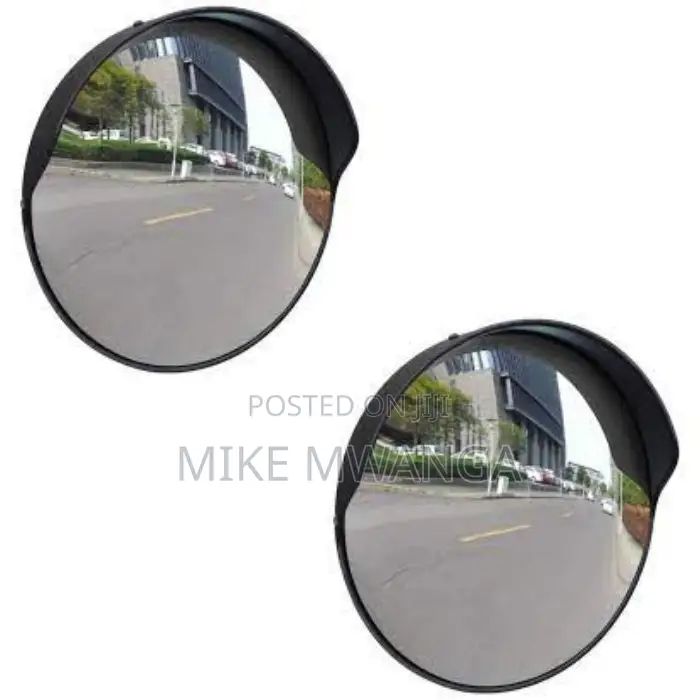 Heavy-Duty 160° Convex Safety Mirror