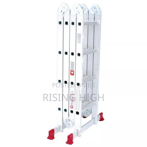 12-Step Multipurpose Ladder – Foldable Style - thumbnail 2