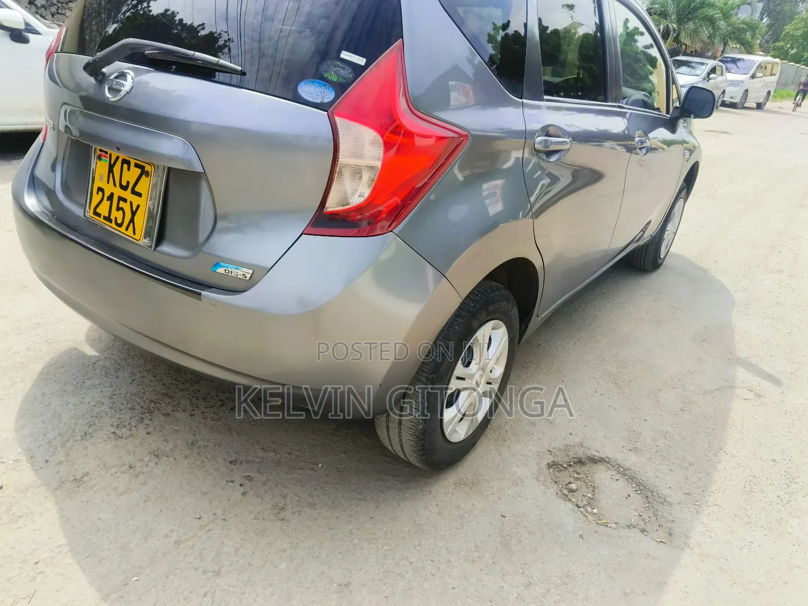 Nissan Note 2012 Gray