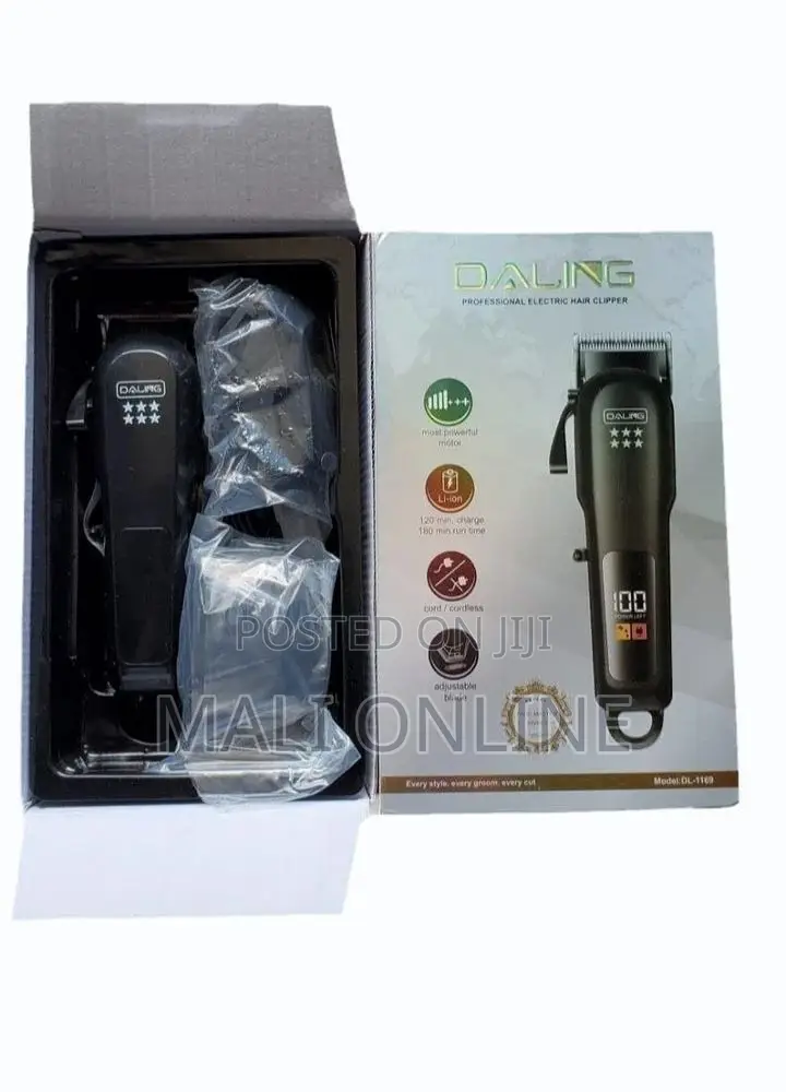 Daling Dl-1169 Professional Cordless Hair Clipper
