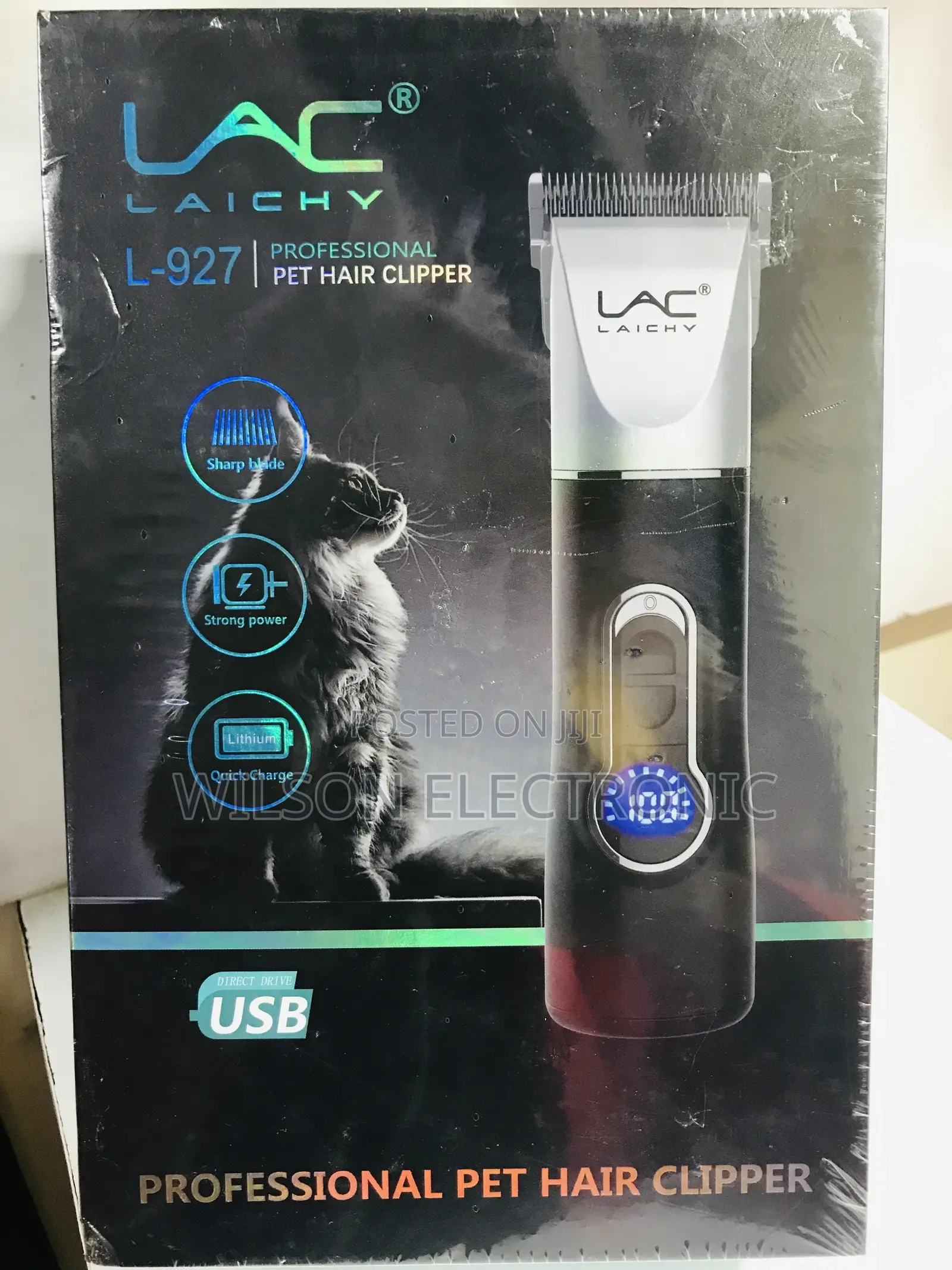 Rechargeable Pet Hair Clipper. Dog/Cat Shaver