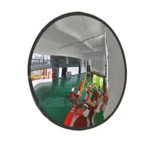 Impact-Resistant Polycarbonate 160° Convex Safety Mirror