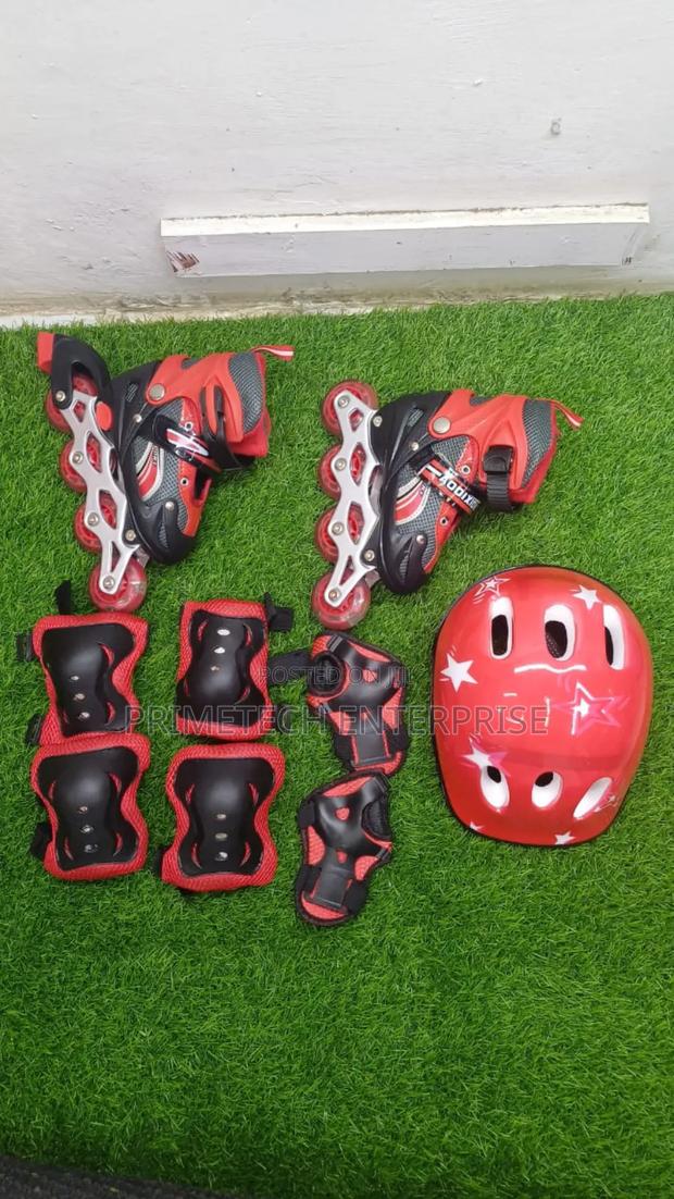 Addix Skating Set -Red - main view