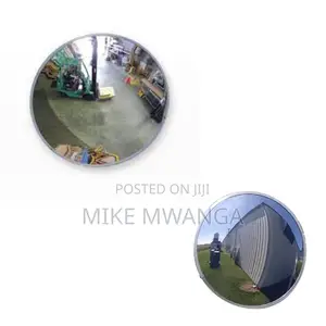 Uv-Stabilized Impact-Resistant (160°) Convex Safety Mirror