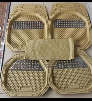 Buy Silver Baige Mats/ 5pcs Baige Car Floor Mats - thumbnail 2