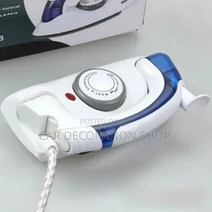 Pors Travelling Steam Garment Pressing Foldable Iron