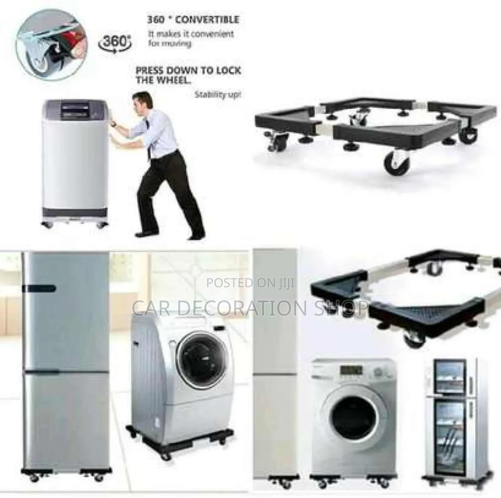Movable Stand for Washing Machine or Refrigerator