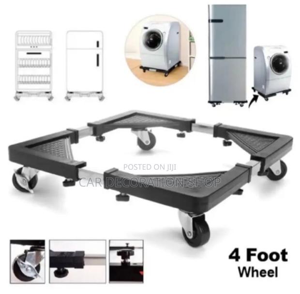 Multifunctional Movable Washing Machine Fridge Base Bracket - thumbnail 3