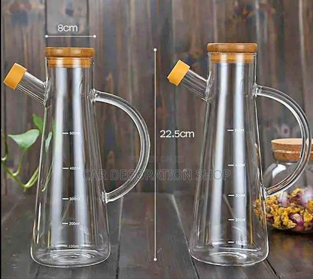 900ml Clear Oil Jar