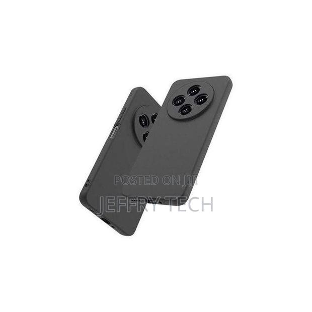 Xiaomi Redmi 14c Silicone Case / Cover Black - main view