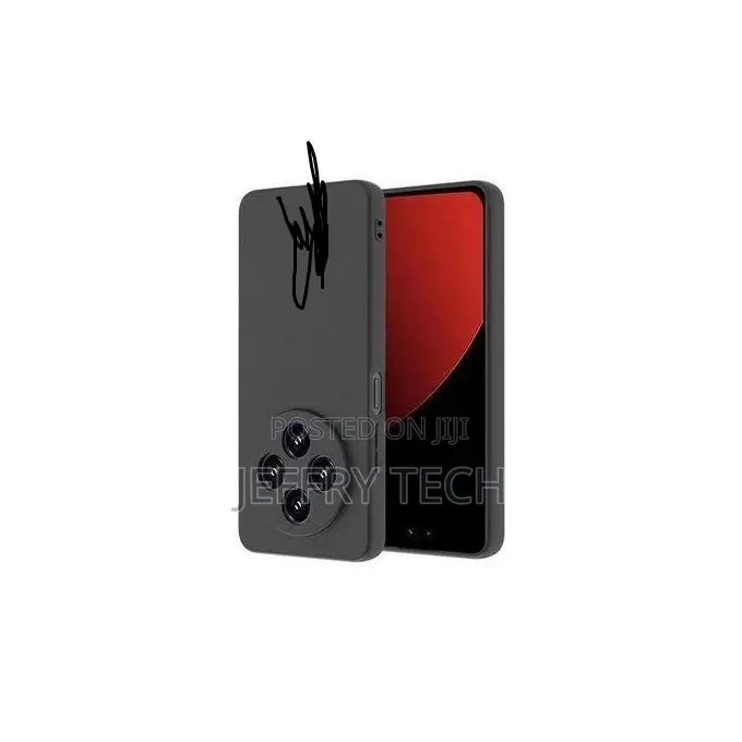 Xiaomi Redmi 14c Silicone Case / Cover Black