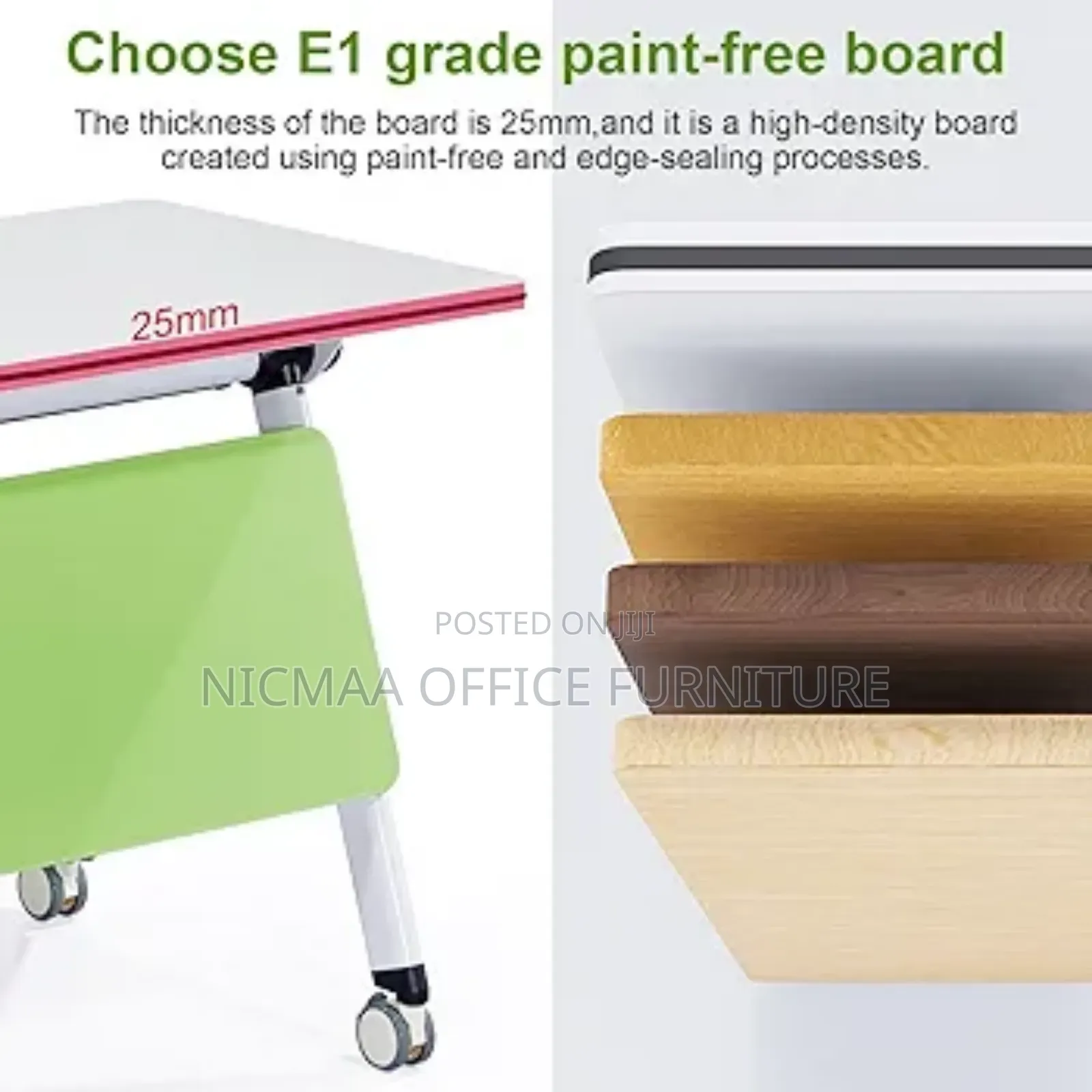 Office Table: Modern Folding Mobile Conference Table