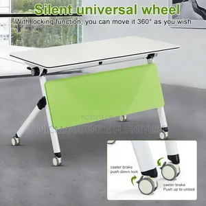 Office Table: Modern Folding Mobile Conference Table