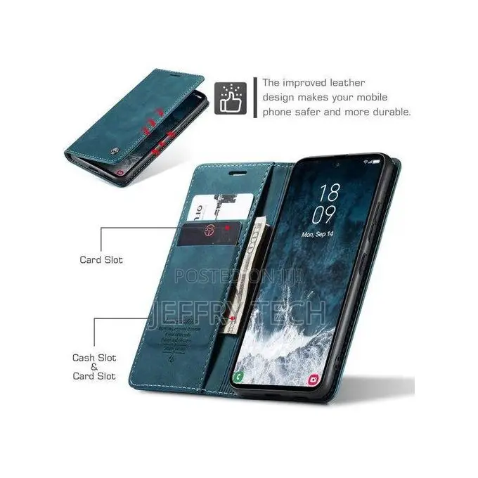 Caseme for Samsung Galaxy M15/F15 5g Wallet Case/Cover,Soft