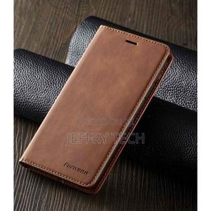 Oppo A3 Leather Flip Case/ Cover With Kickstand, Magnetic Cl - thumbnail 2