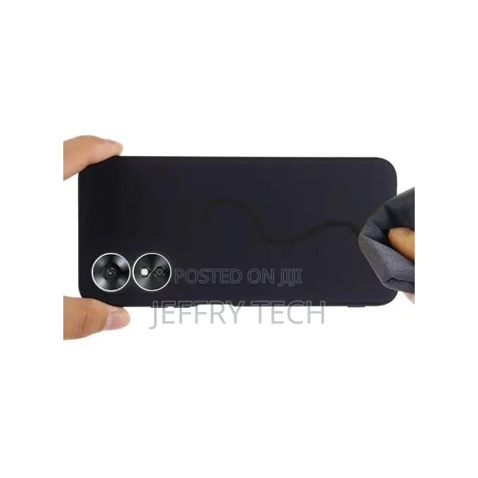 Shock Proof Back Cover for Oppo A78 4g Matte Silicon