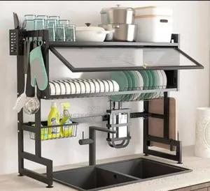Double Sink Organiser Rack