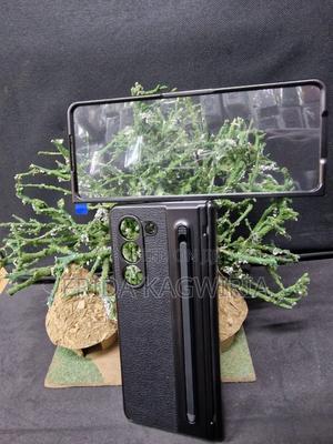 Samsung Galaxy Fold 6 Leather Case With Screen Protector - thumbnail 2