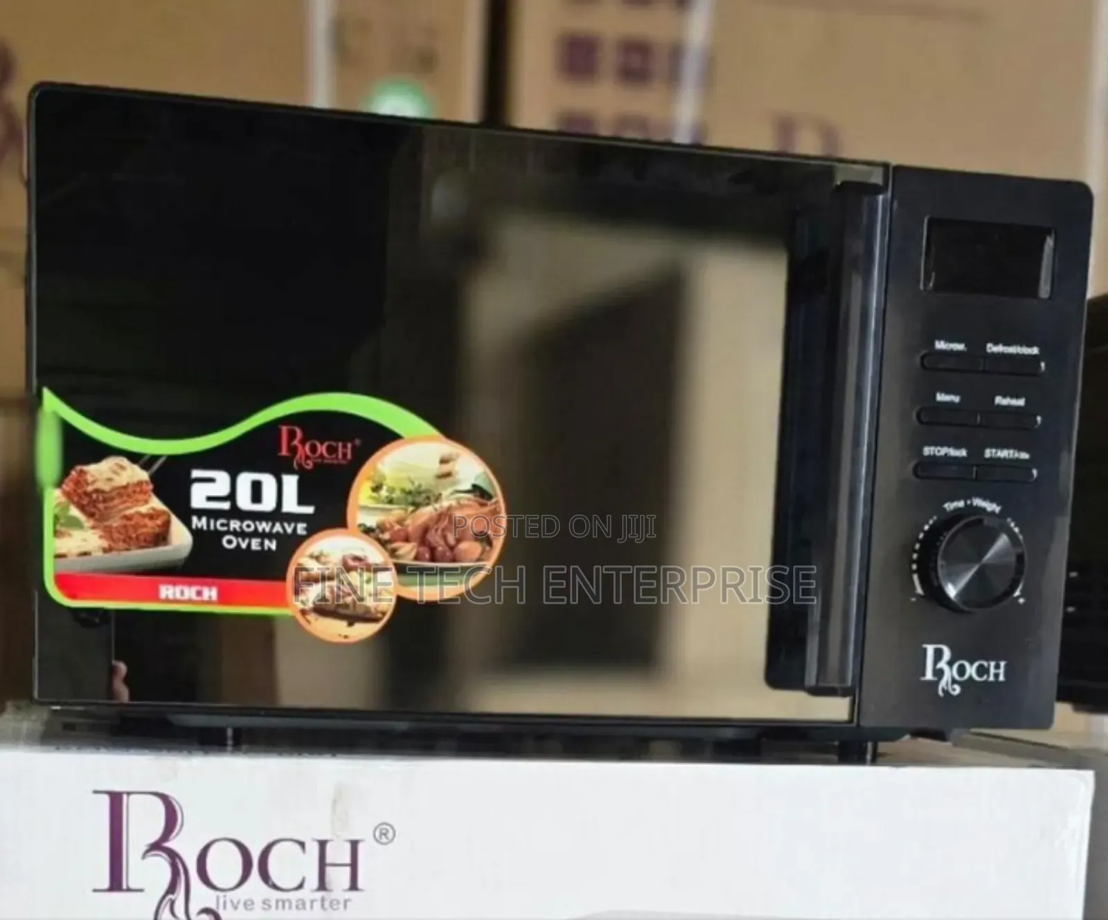 Roch 20 Litres Microwave (Full Glass Model)
