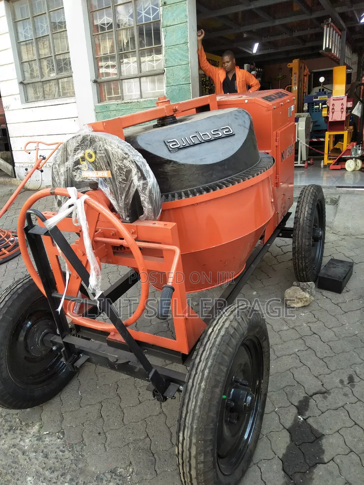 E Square Concrete Mixer