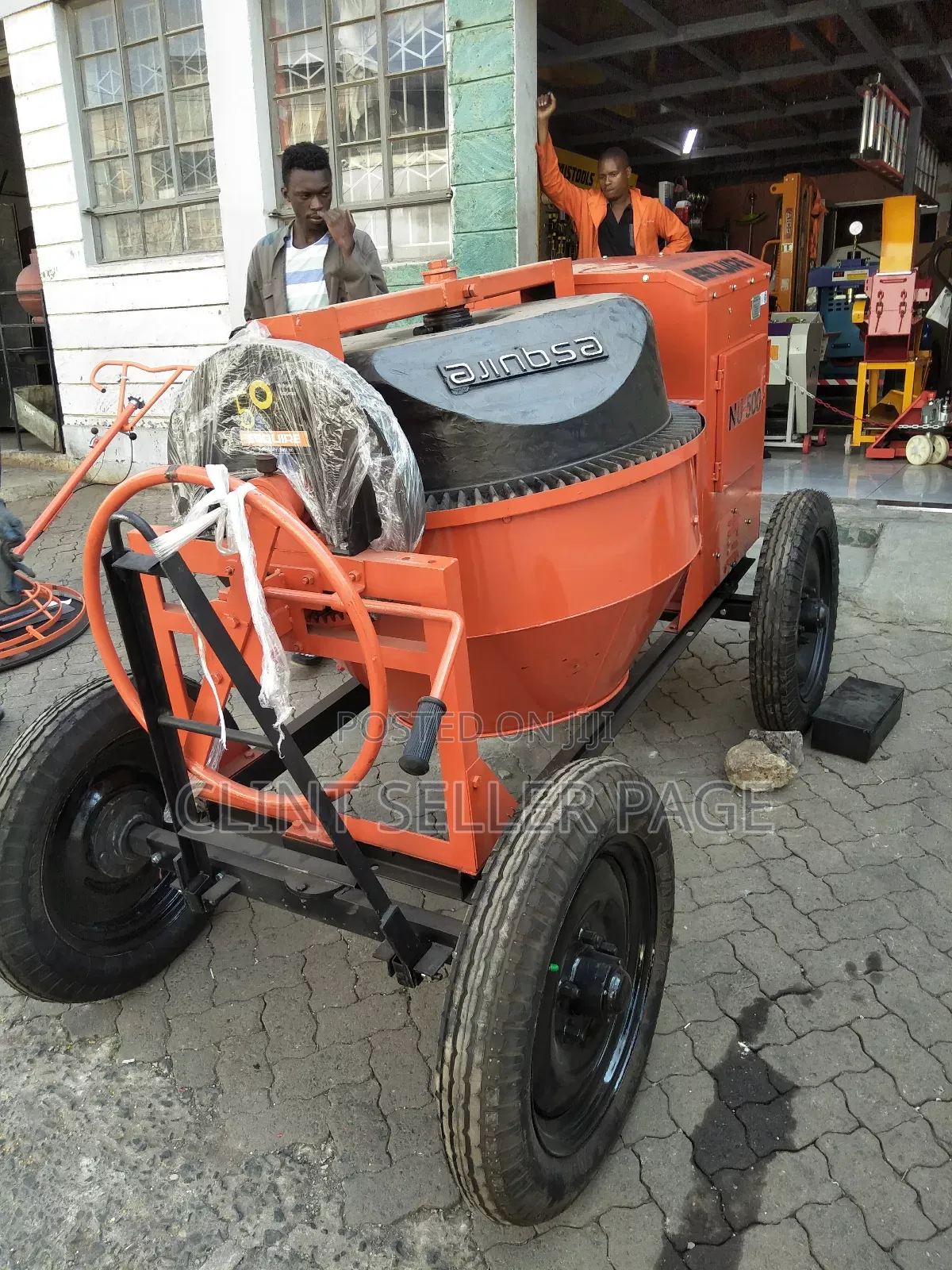 E Square Concrete Mixer