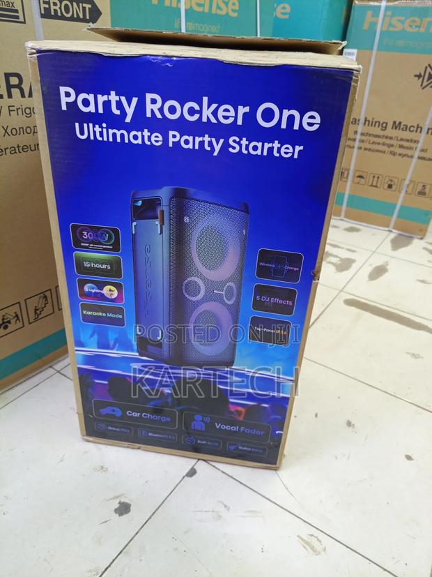 Hisense Rocker Speaker Rechargerble 300 Watts Dj Effects