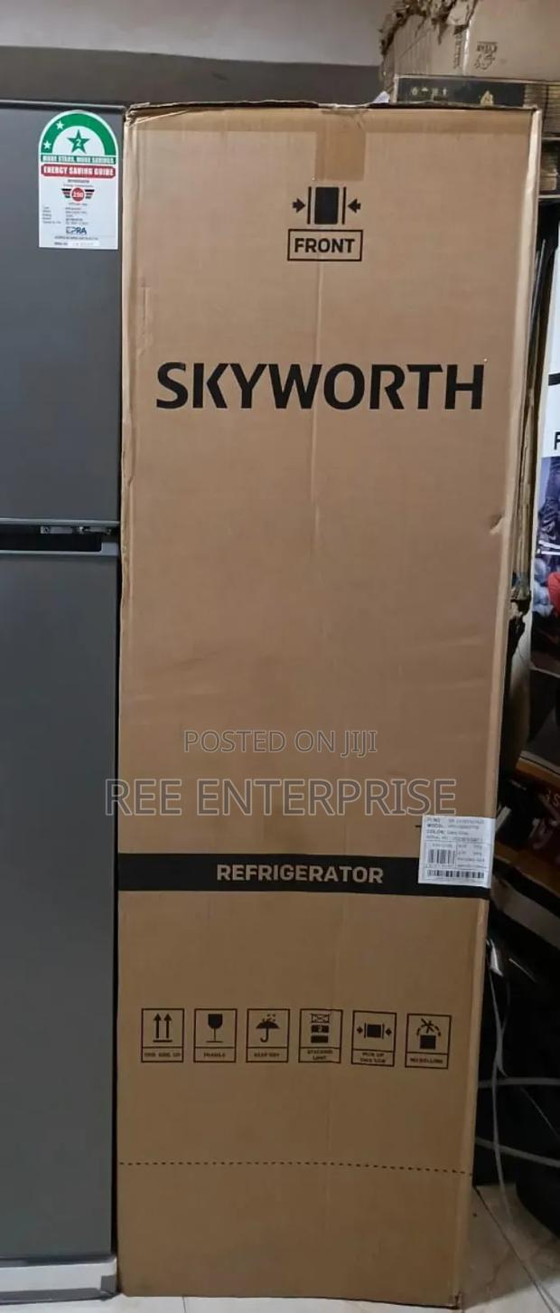New Model 158 Litres Double Door Skyworth Refrigerator - main view