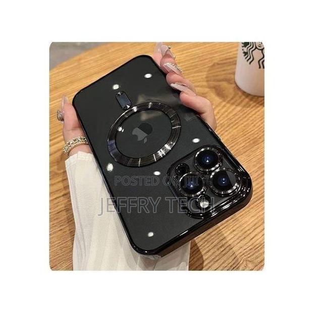 Prem Magnetic Clear Case for iPhone 14 Pro Max – Shockproof - main view