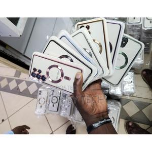 Samsung Note 20 Ultra – Transparent Blue Magnetic Case - thumbnail 2