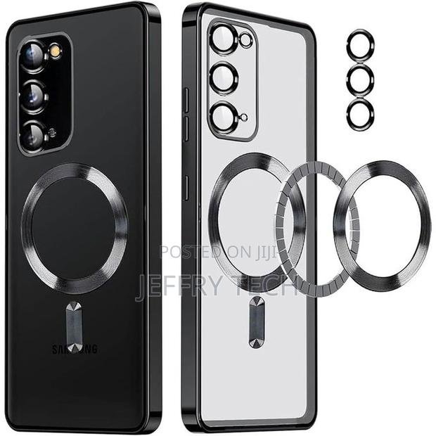 Samsung Note 20 Ultra – Transparent Blue Magnetic Case - thumbnail 3