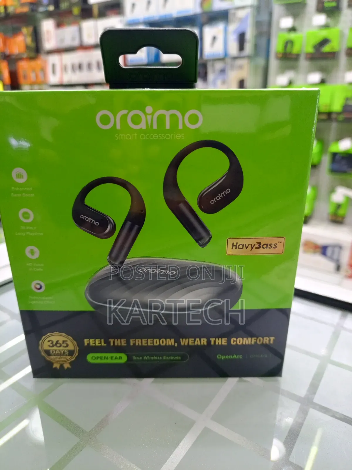 Oraimo Openarc Opn-675 Open Ear True Wireless Earbuds