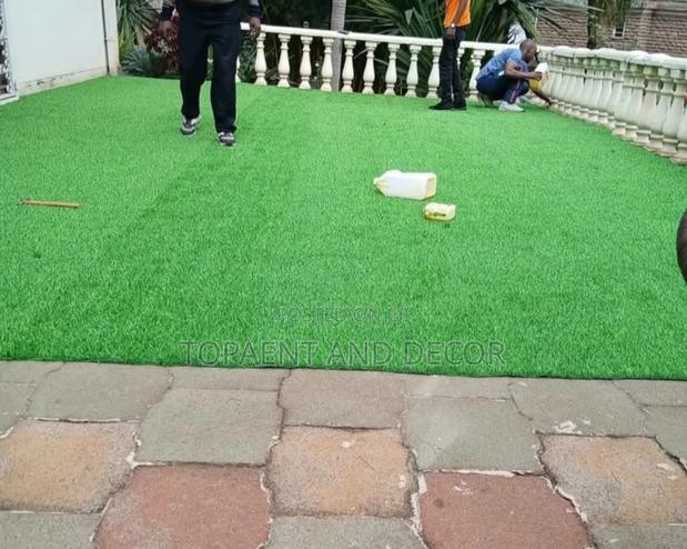 Smooth Turf Green Carpet Child Safe and Eco Friendly - main view