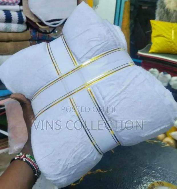 White Fleece Blankets - main view