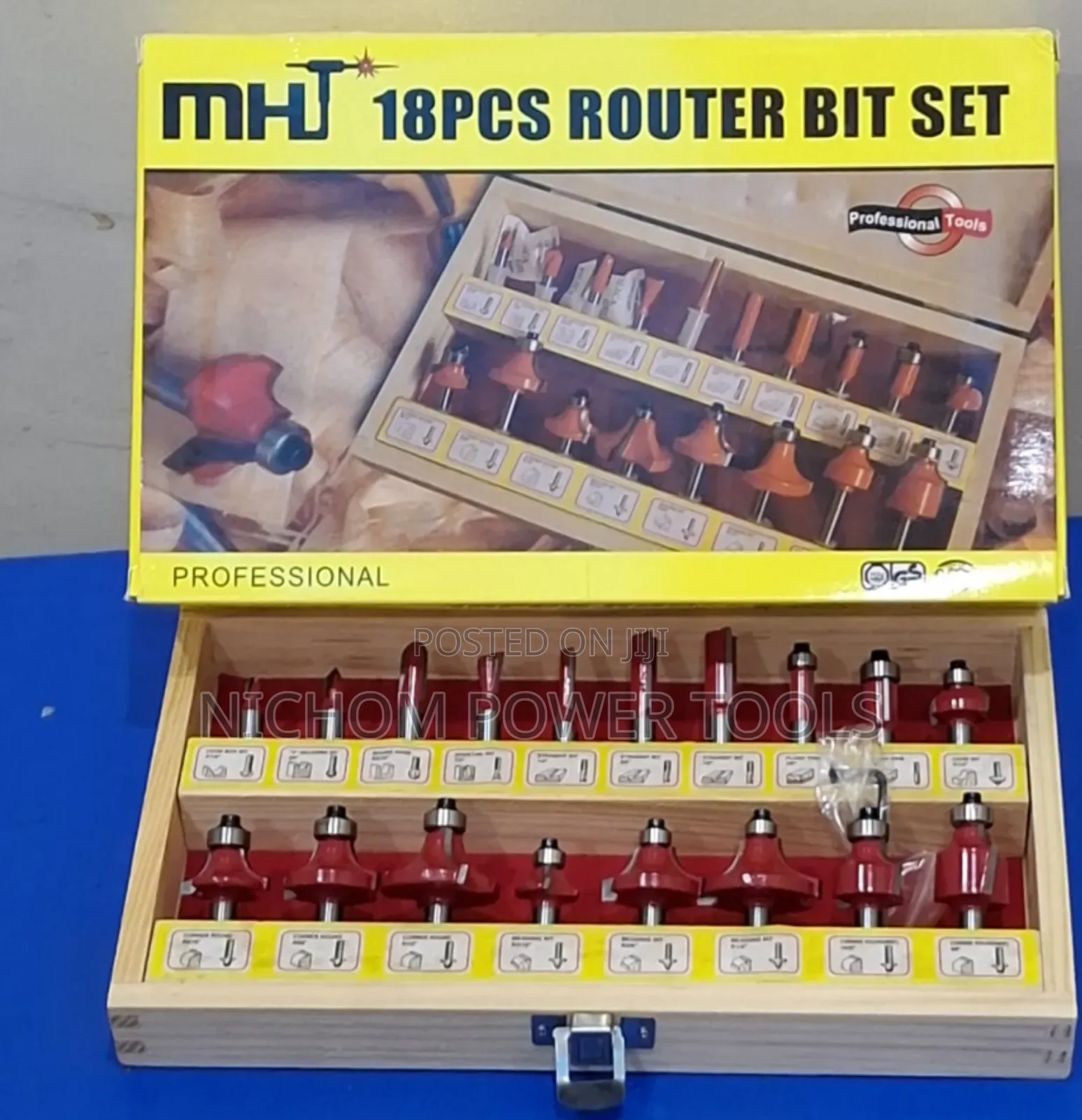 18pcs Router Bits Set/MHT Router Bits