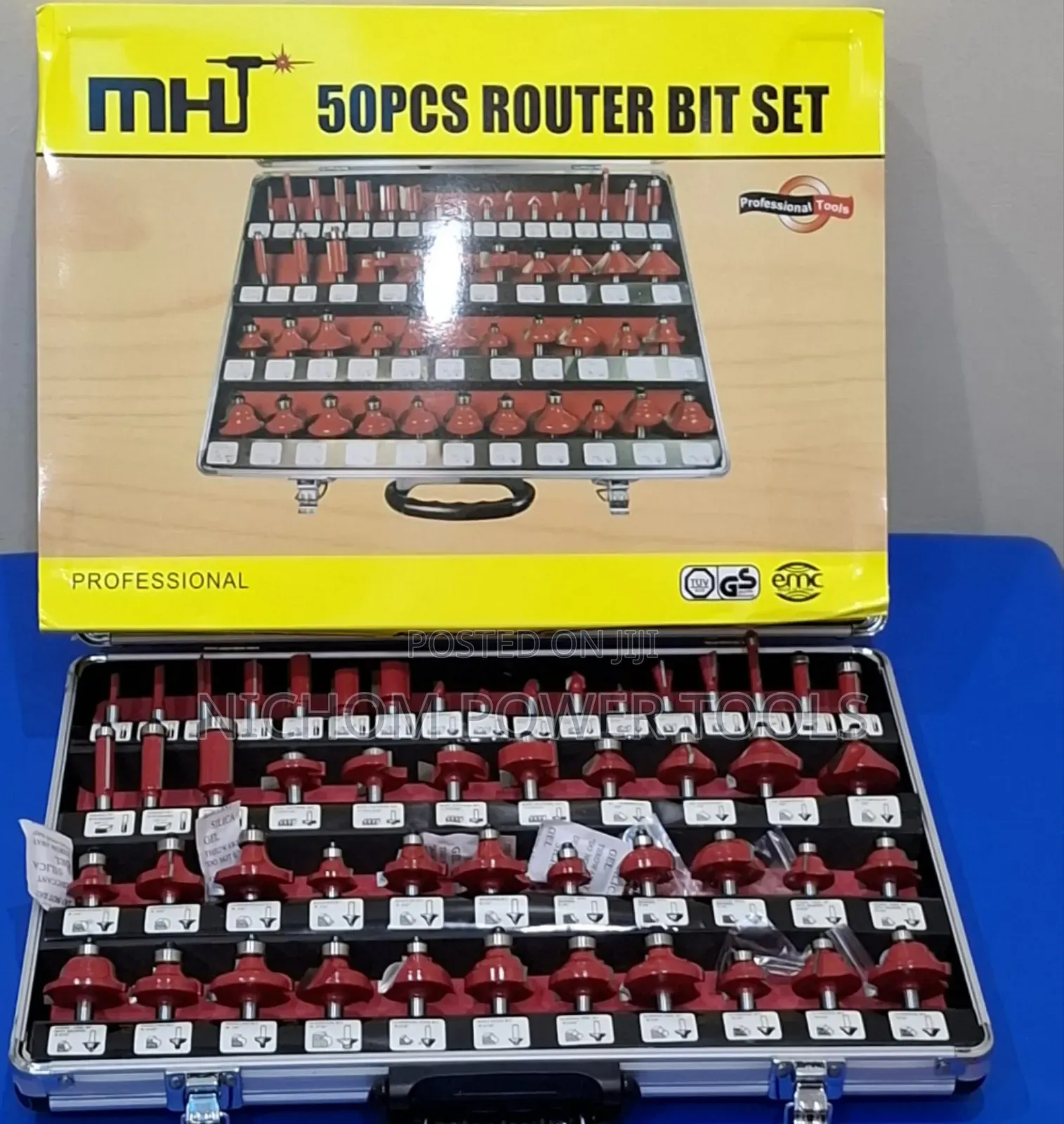 50pcs Router Bits Set/MHT Router Bits