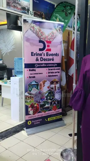 Rollup, Teardrop And Telescopic Banners