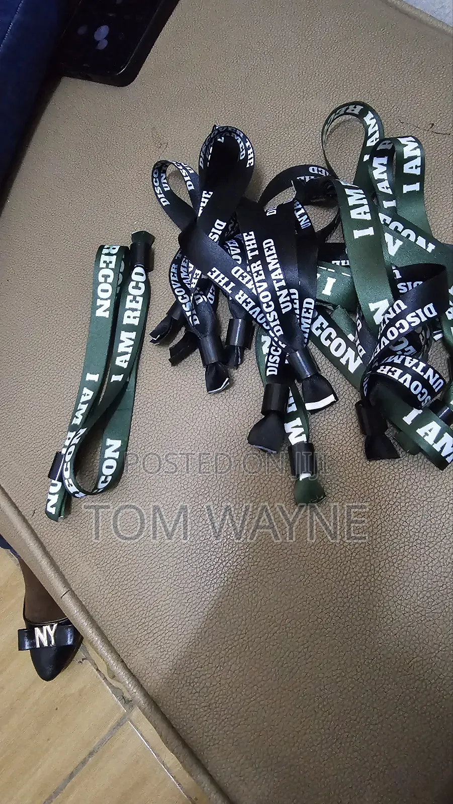 Fabric Material Event Wristbands