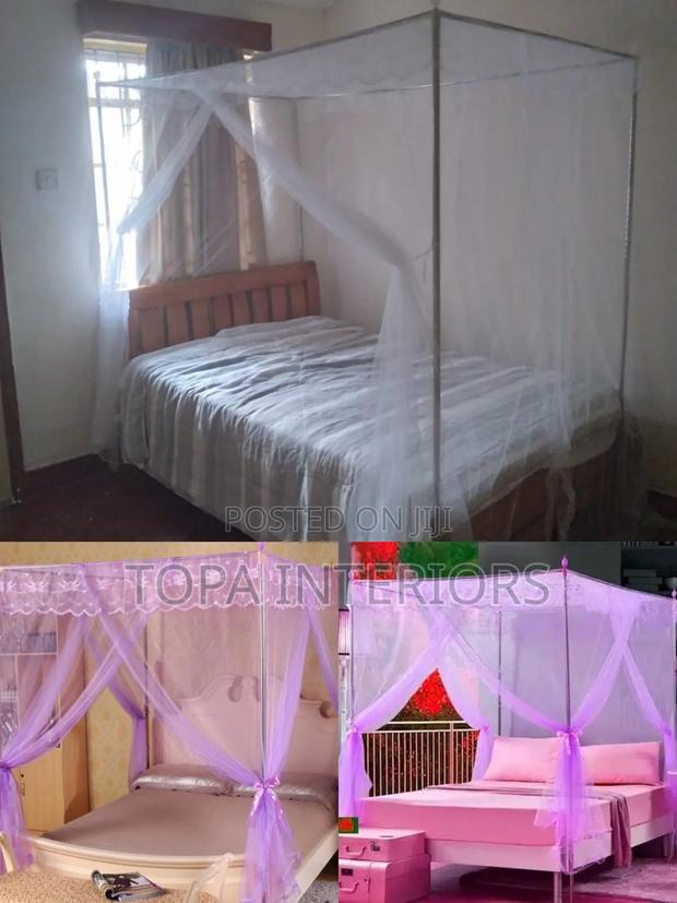 Four Stands Canopy Mosquito Nets for Mosquito Protection