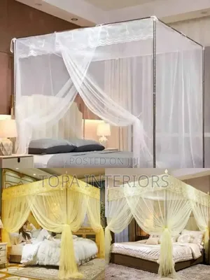 Ultrafine Mesh Classic Canopy Four Stand Mosquito Nets