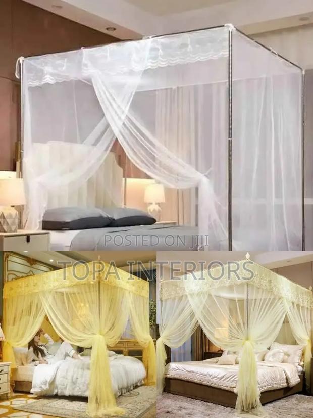 Ultrafine Mesh Classic Canopy Four Stand Mosquito Nets