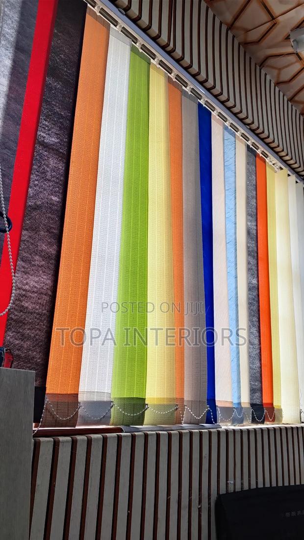 Office Privacy and Light Control Vertical Office Blinds