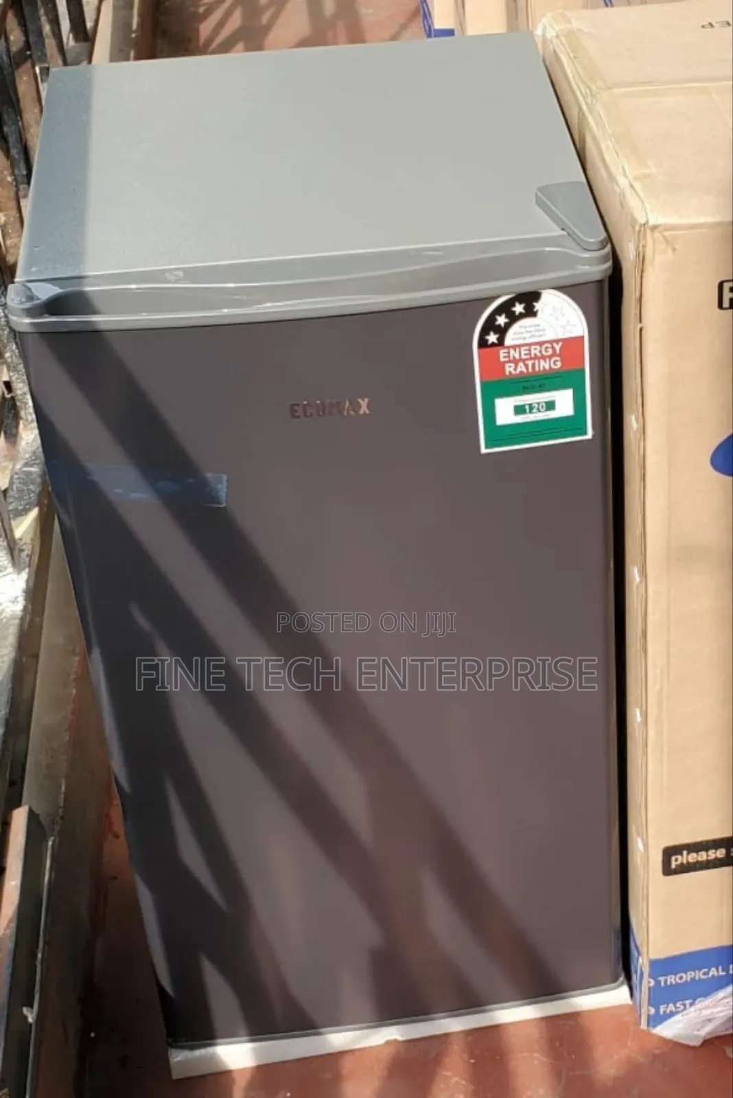 Ecomax 90 Litres Dark Silver Single Door Refrigerator
