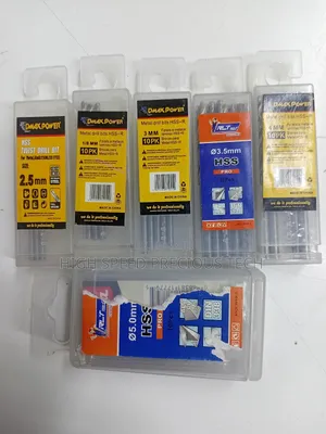 HSS Drill Bits (2.5mm-5mm) 10pcs